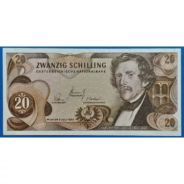 1967. 20 Schilling VF
