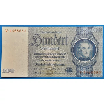1935. 100 Reichsmark EF