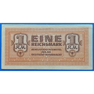 1942. 1 Reichsmark VF
