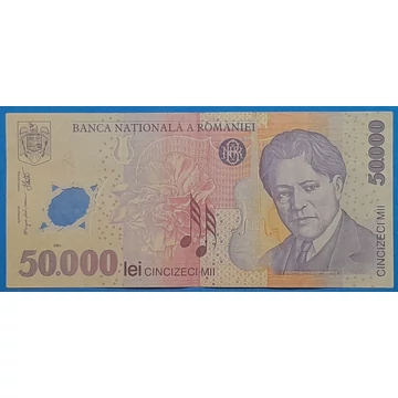 2001.  50.000 Lei F Polymer