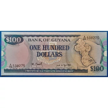 1989. 100 Dollars UNC