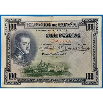 1925.  100 Peseta F
