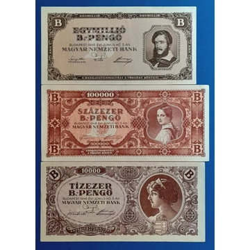 1946.3 db-os B.-Pengősor EF-VF