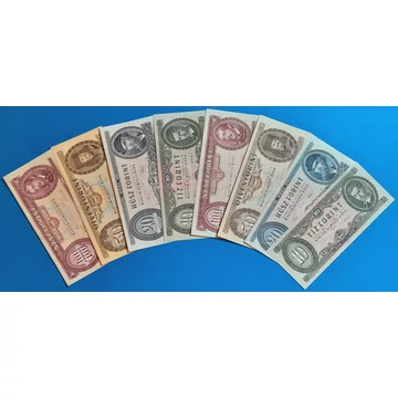 1962-1992-ig 8 db-os Forint sor VF - F