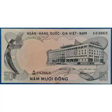 1972. 50 Ðồng AUNC