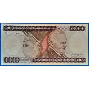 1981-1985. 5.000 Cruzeiros UNC