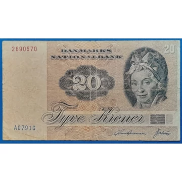 1972. 20 Kroner F