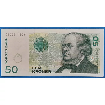 2000. 50 Kroner VF