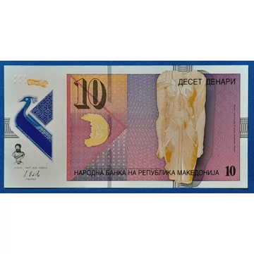 2018. 10 Denari UNC Polymer