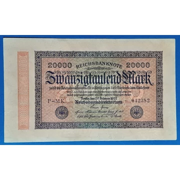 1923.     20.000 Mark  VF