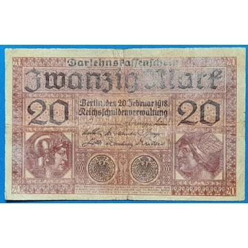 1918. 20 Mark F