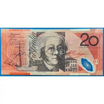 2002. 20 Dollars F Polymer