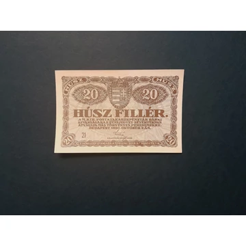 1920.    20 Fillér UNC