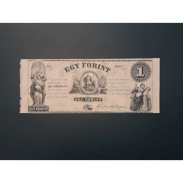 1852. 1 Forint UNC Kossuth ezüst 1 Forint C sorozat