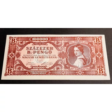 1946.   100.000 B.-Pengő UNC