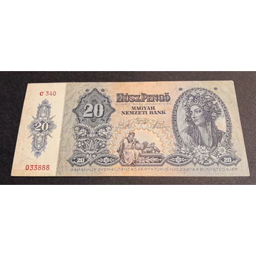 1941. 20 Pengő VF+