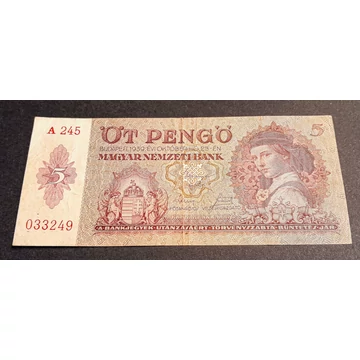1939. 5 Pengő VF