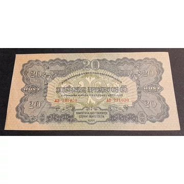 1944.  20 Pengő  VF Vöröshadsereg