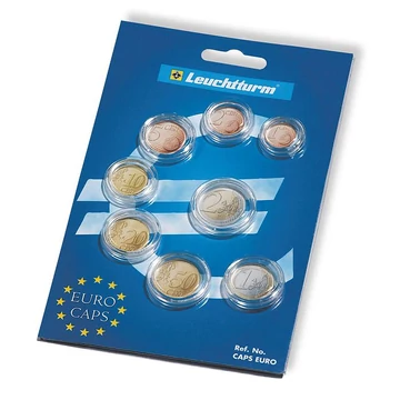 Leuchtturm: Érmekapszulák egy euróérme készlethez