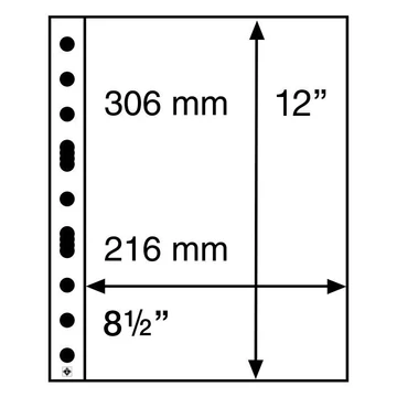 Leuchtturm: GRANDE 1C papírpénz berakólap csomag