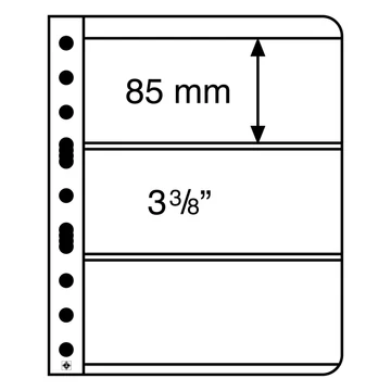 Leuchtturm: VARIO 3C bankjegy berakólap 5 db / csomag