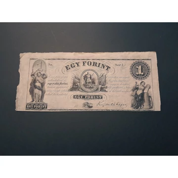 1852. 1 Forint AUNC Kossuth ezüst 1 Forint A sorozat