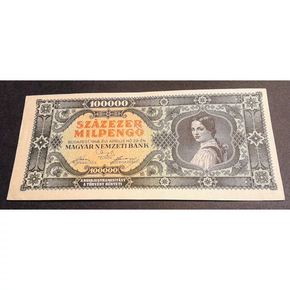 1946.     100.000 Milpengő EF+