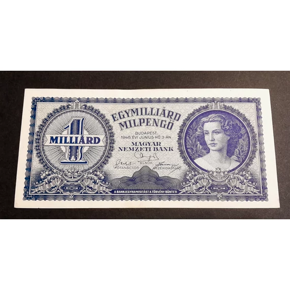1946.   1.000.000.000 Milpengő EF