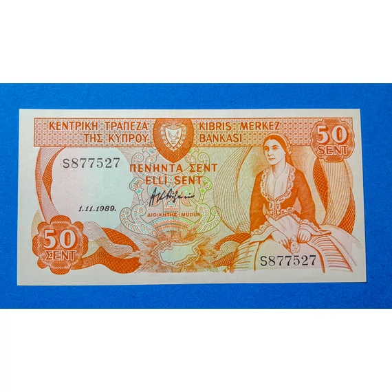 1989. 50 Cents UNC
