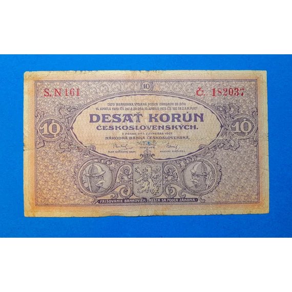 1927. 10 Korun VG