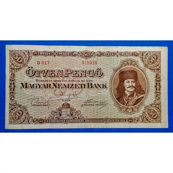 1945.      50 Pengő F