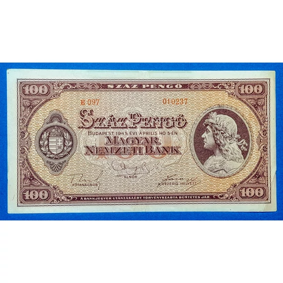1945.     100 Pengő EF