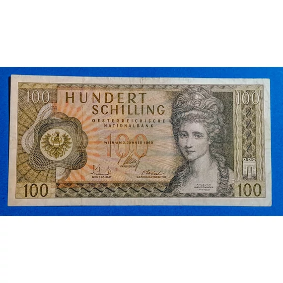 1969. 100 Schilling EF