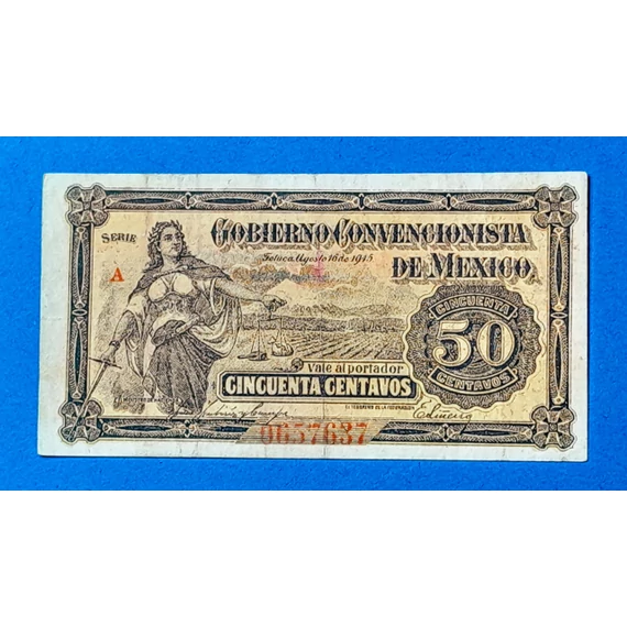 1915. 50 Cent UNC