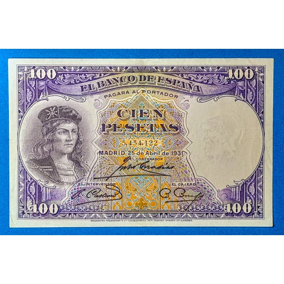 1931. 100 Peseta F