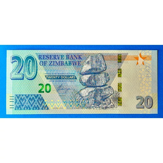 2020.  20 Dollars UNC