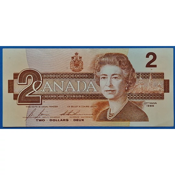 1986. 2 Dollár UNC