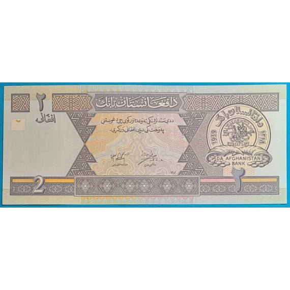 2002. 2 Afghanis UNC