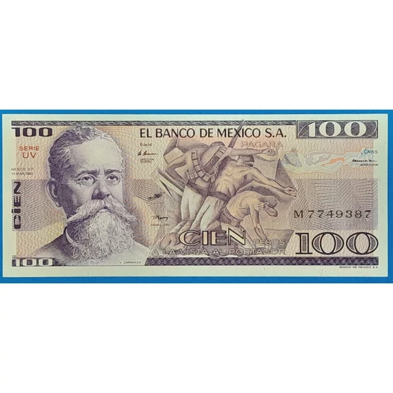 1982. 100 Pesos UNC