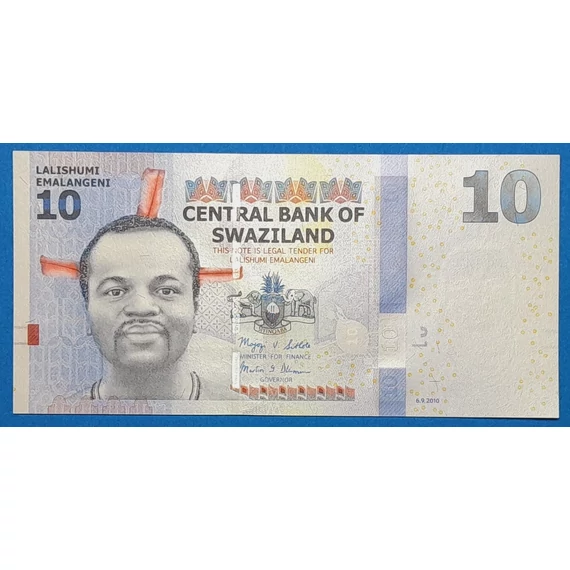 2010-2014. 10 Emalangeni UNC