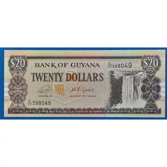 1989. 20 Dollars UNC