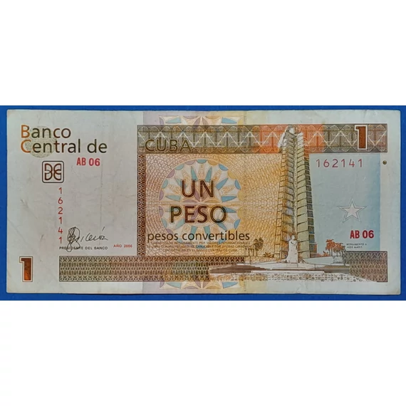 2006. 1 Peso F