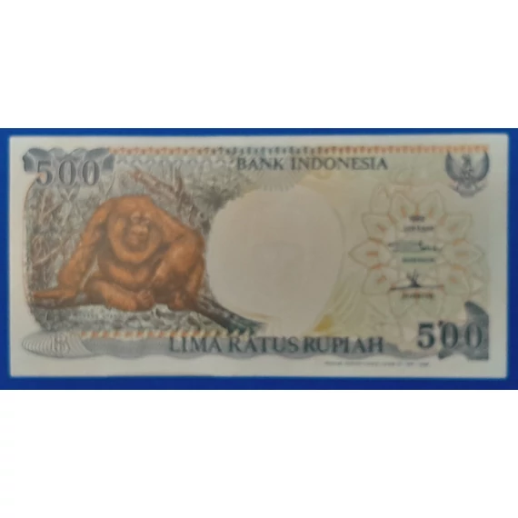 1992.  500 Rupiah UNC
