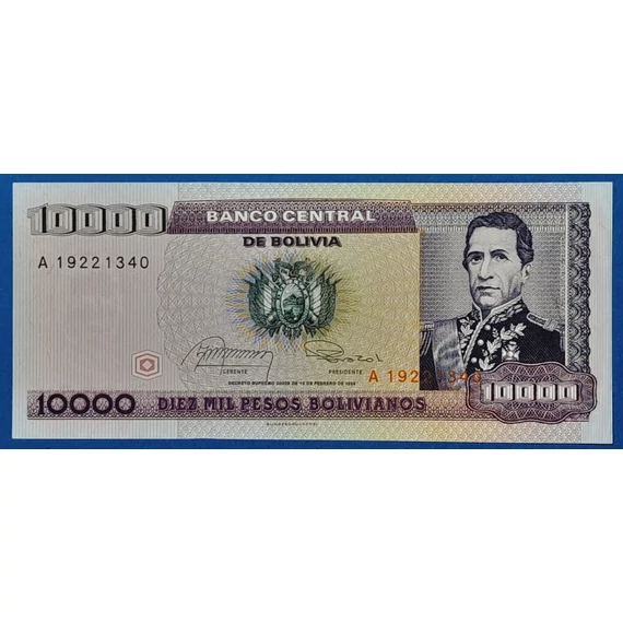 1984. 10.000 Pesos  UNC