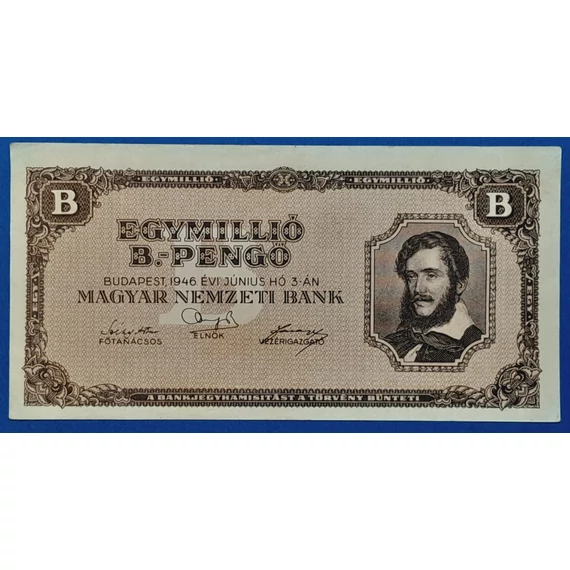 1946.  1.000.000 B.-Pengő AUNC