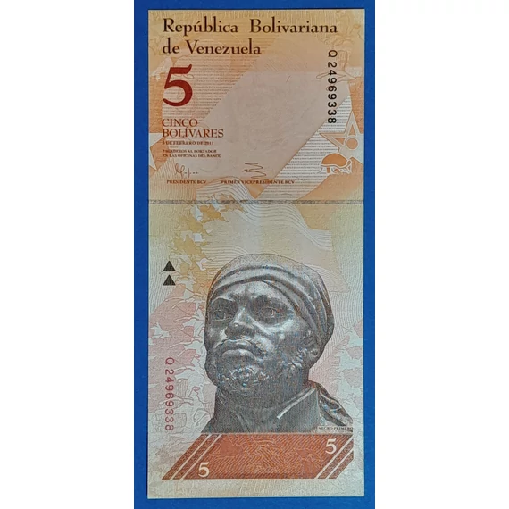 2011. 5 Bolívares UNC