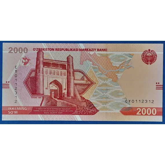 2021. 2.000 Som UNC