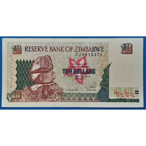 1997. 10 Dollars EF