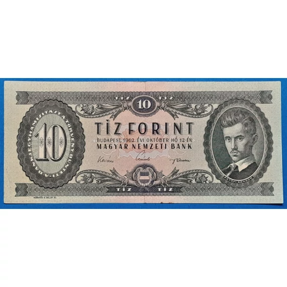 1962.10.12   10 Forint EF