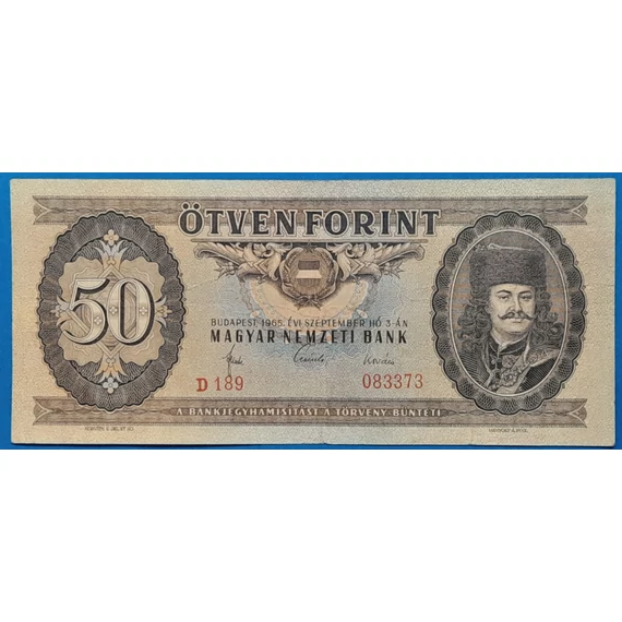 1965.09.30. 50 Forint F